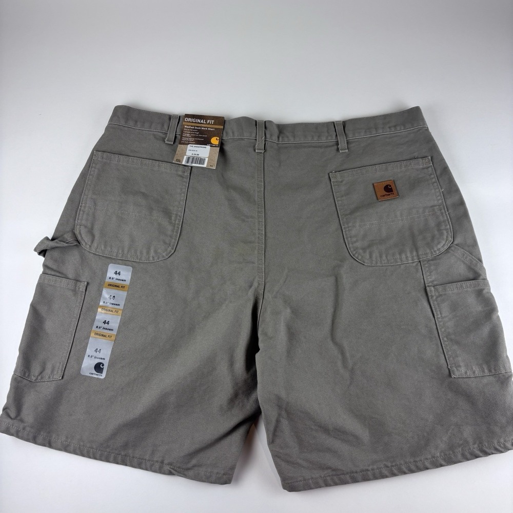 Carhartt Washed Duck Utility Work Shorts Men's Size 44 Original Fit 8.5 Inseam